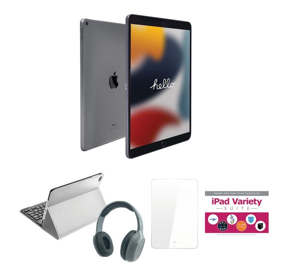 Image 713439_GYS.jpg, Product 713-439 / Price $929.96 - $1,129.96, Apple iPad 10.2" 64GB or 256GB Tablet Bundle 9th Generation from Apple on TSC.ca's Electronics department