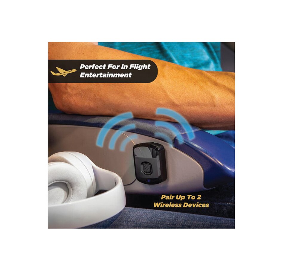 Image 713489_ALTMORE1.jpg, Product 713-489 / Price $49.99, Scosche Flytunes Audio Transmitter - Black from Scosche on TSC.ca's Home & Garden department