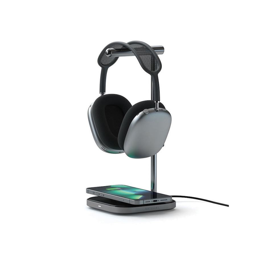 Image 713538_ALTMORE1.jpg, Product 713-538 / Price $99.99, Atlantia Satechi 2-in-1 Headphone Stand With Wireless Charger from Satechi on TSC.ca's Electronics department