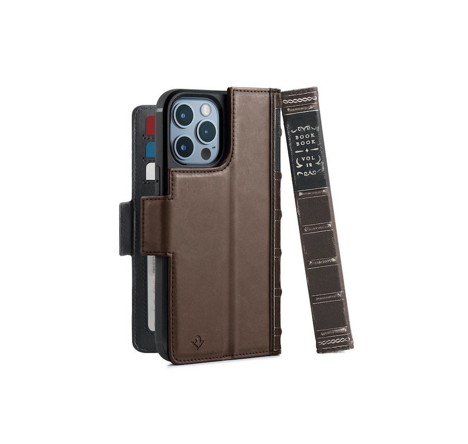 Image 713542.jpg, Product 713-542 / Price $89.99, Atlantia Twelve South Bookbook For iPhone 13 Pro Magsafe from Twelve South on TSC.ca's Electronics department