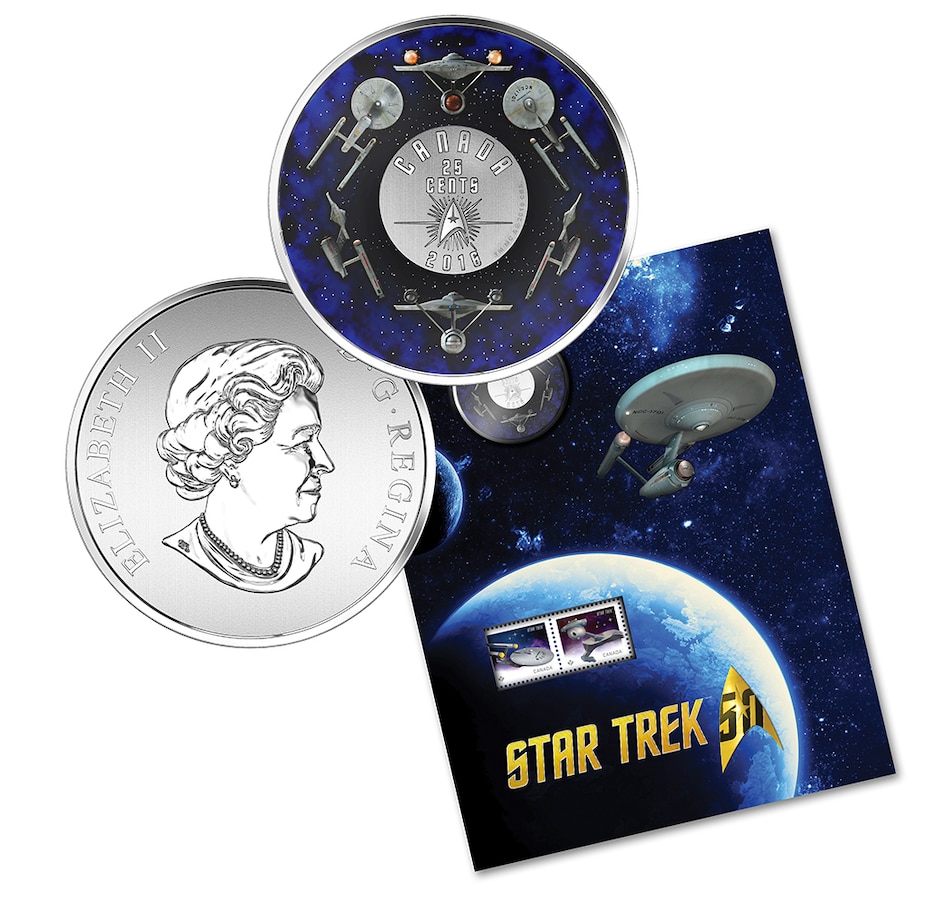 Image 713567_ALTMORE1.jpg, Product 713-567 / Price $147.90, Star Trek Collection from Royal Canadian Mint (RCM) on TSC.ca's Coins department