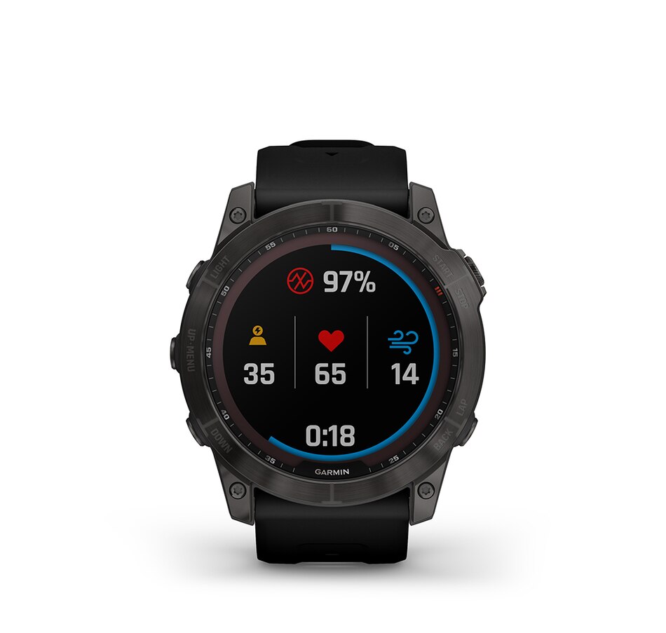 Image 713605_ALTMORE2.jpg, Product 713-605 / Price $1,219.99, Garmin fenix 7X Sapphire Solar Charging GPS Smartwatch Steel and Fitness Tracker with Incident Detection from Garmin on TSC.ca's Electronics department