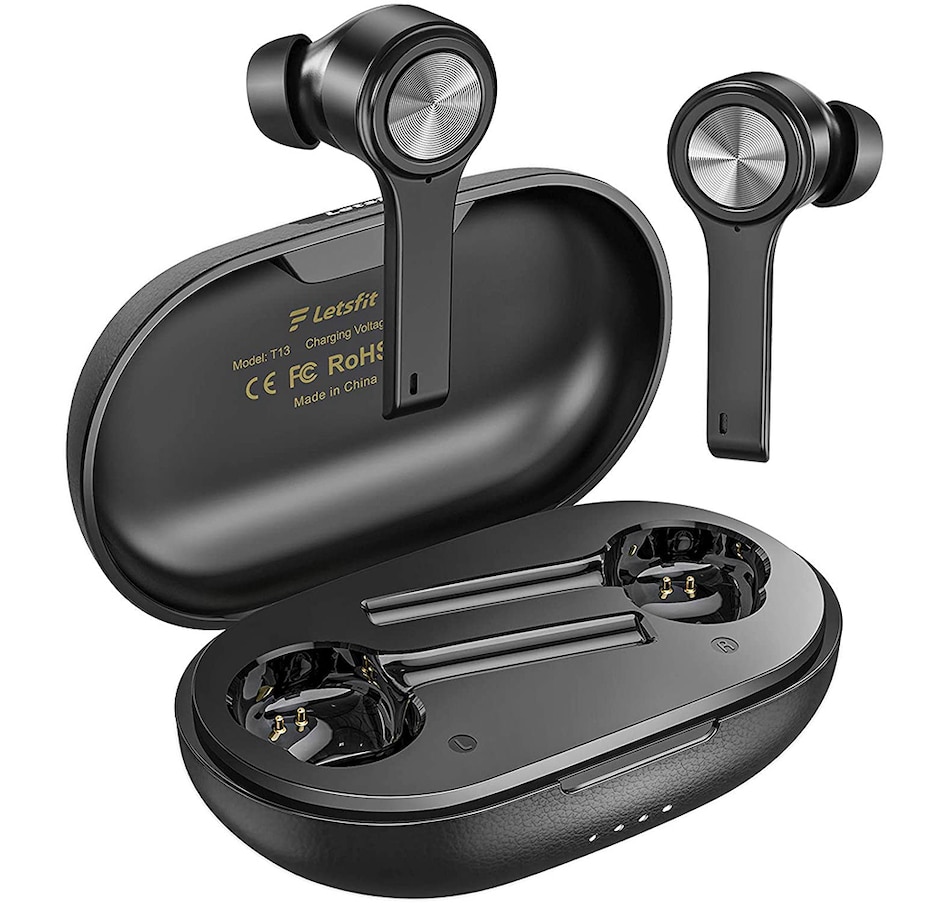 Image 713675.jpg , Product 713-675 / Price $24.99 , Letsfit T13 True Wireless Bluetooth In-Ear Sport Earbuds with Charging Case from LetsFit on TSC.ca's Electronics department