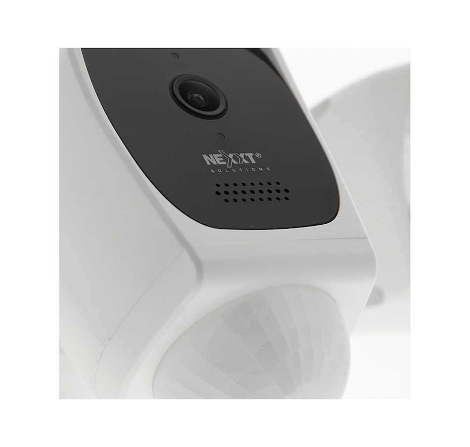 Image 713683_ALTMORE3.jpg, Product 713-683 / Price $159.99, Nexxt Solutions Smart Wi-Fi Floodlight Camera with Built-In Motion Detector from Nexxt on TSC.ca's Electronics department