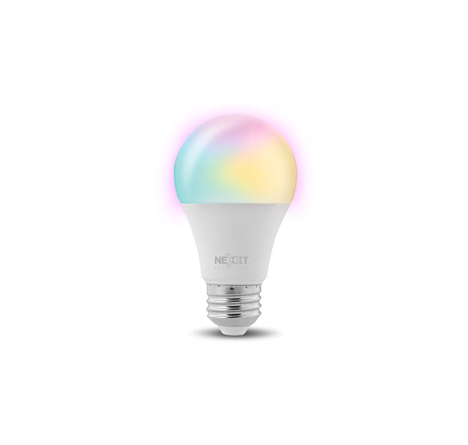 Image 713719.jpg, Product 713-719 / Price $24.99, Nexxt Smart Home Indoor Wi-Fi RGB LED Light Bulb 100V–220V A19 Multicolour from Nexxt on TSC.ca's Electronics department