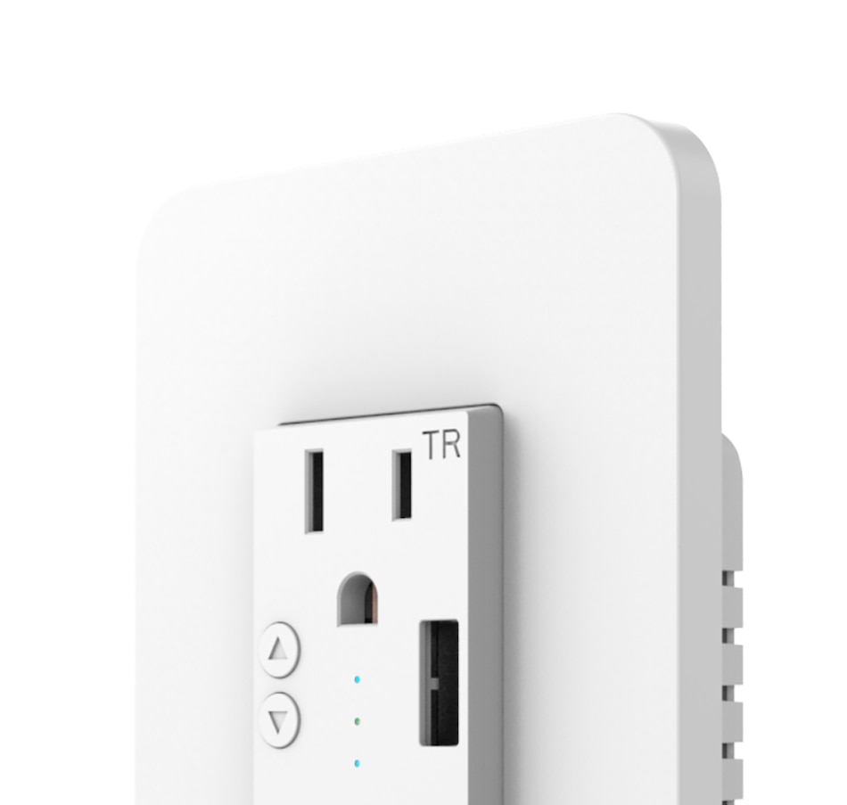 Image 713729_ALTMORE1.jpg, Product 713-729 / Price $39.99, Nexxt Smart Home Wi-Fi Wall Power Outlet with 1 USB-A Port from Nexxt on TSC.ca's Electronics department
