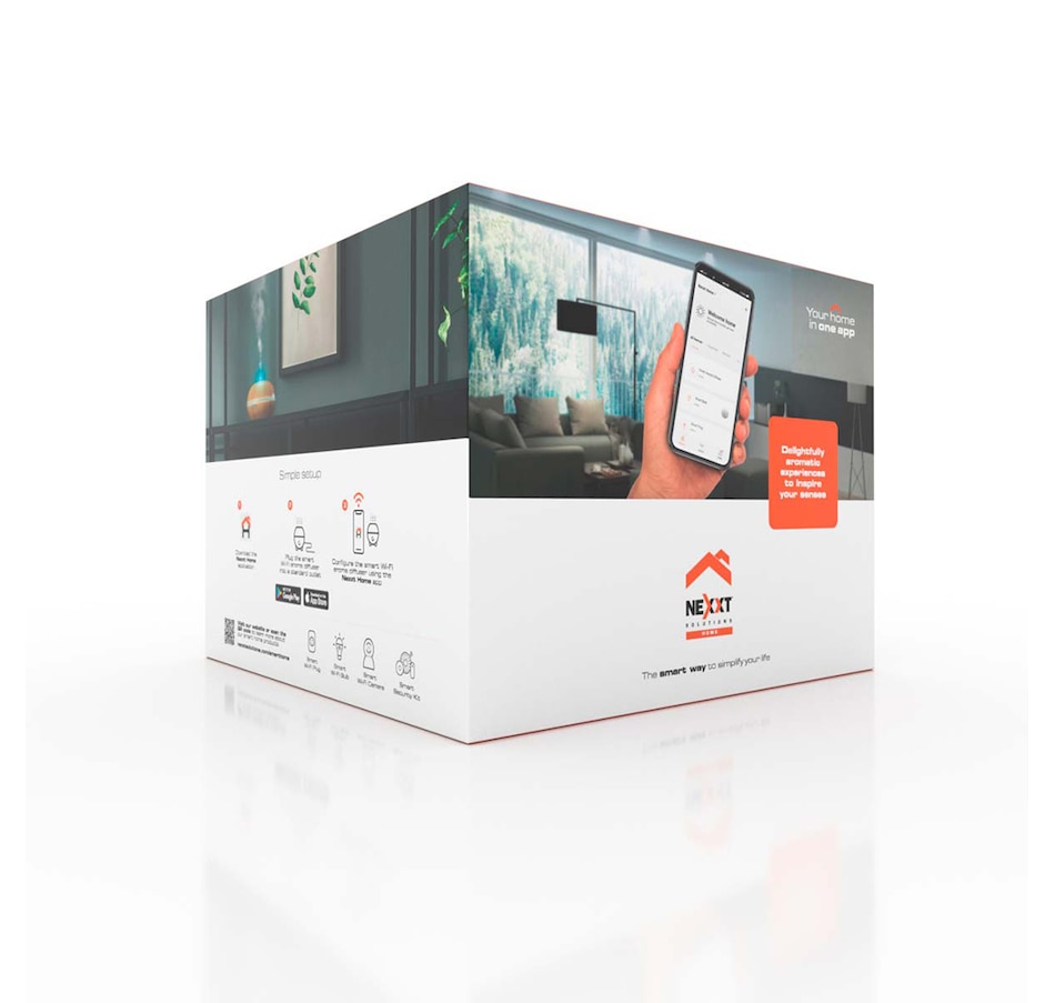 Image 713731_ALTMORE6.jpg, Product 713-731 / Price $59.99, Nexxt Smart Home Wi-Fi Aroma Diffuser 7 Different LED Colours from Nexxt on TSC.ca's Home & Garden department