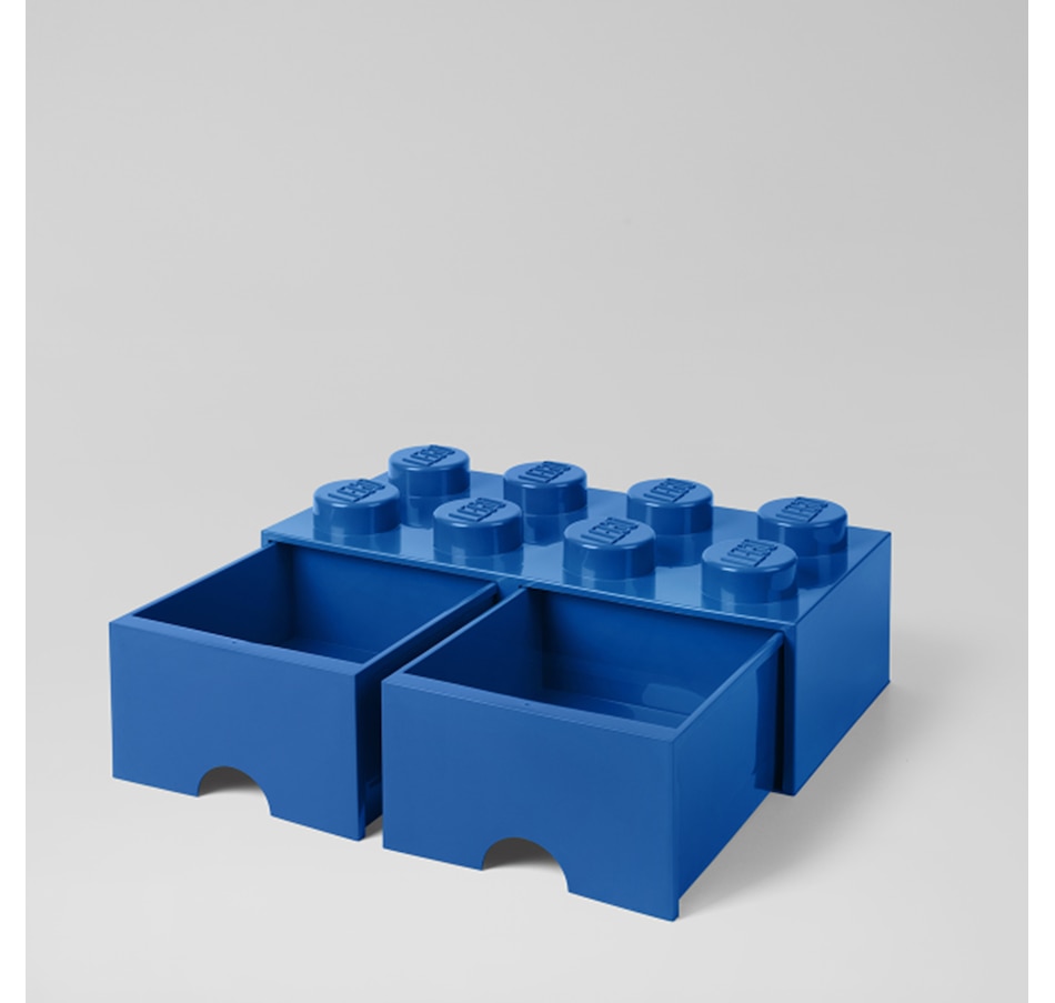 LEGO Storage Brick With 4 Knobs, in Dark Green : : Toys