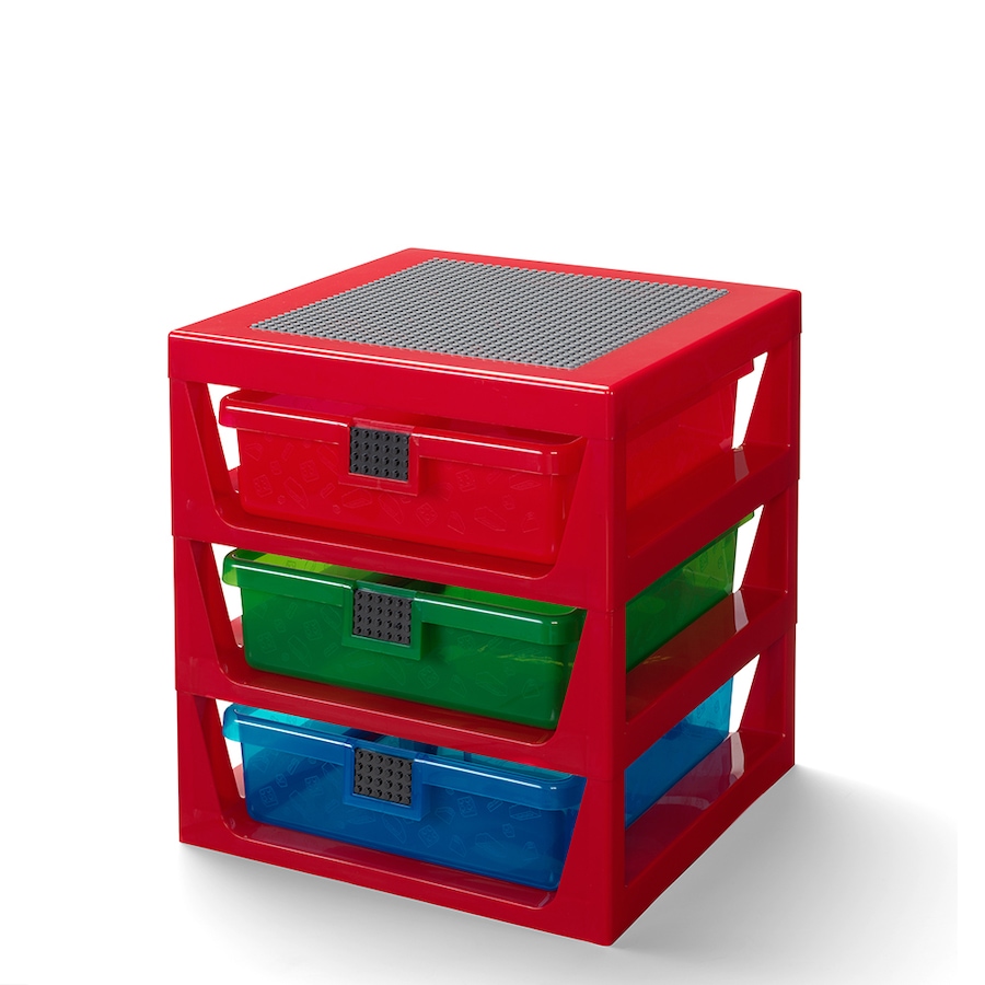 Image 713750_ALTMORE1.jpg, Product 713-750 / Price $79.99, LEGO 3-Drawer Rack (Transparent Red) from Lego on TSC.ca's Toys & Hobbies department