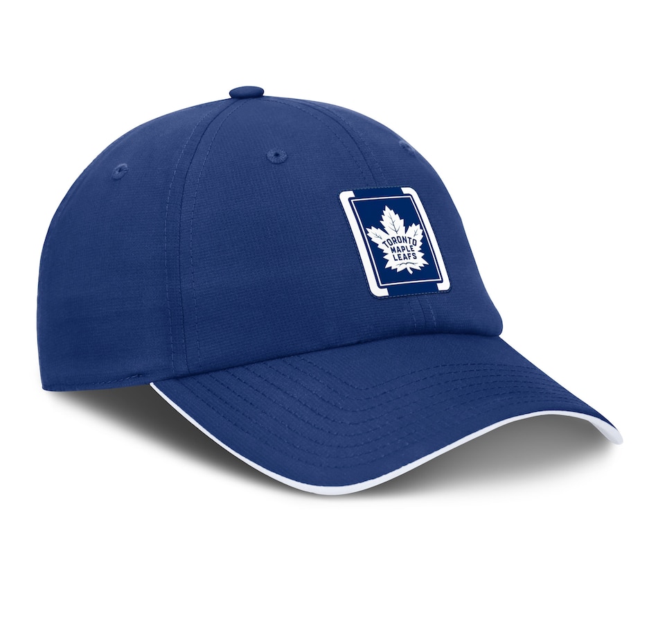 Image 713823_ALTMORE2.jpg, Product 713-823 / Price $54.99, Men's Toronto Maple Leafs Fanatics Blue Authentic Pro Rink Pinnacle Adjustable Hat from Fanatics on TSC.ca's Sports department