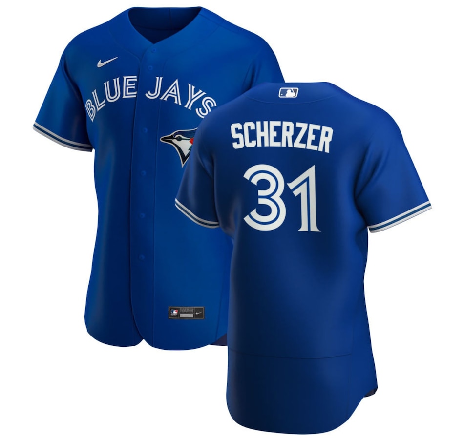 Image 713835.jpg, Product 713-835 / Price $249.99, Men's Toronto Blue Jays Max Scherzer MLB Player Jersey (royal blue) from Fanatics on TSC.ca's Health & Fitness department