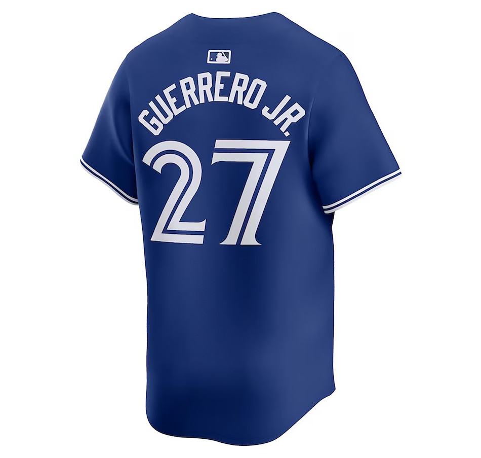 Image 713840_ALTMORE2.jpg, Product 713-840 / Price $249.99, Men's Toronto Blue Jays Vladimir Guerrero Jr. MLB Player Jersey (royal blue) from Fanatics on TSC.ca's Health & Fitness department