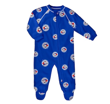 Infant Toronto Blue Jays MLB Raglan Zip Up Coverall