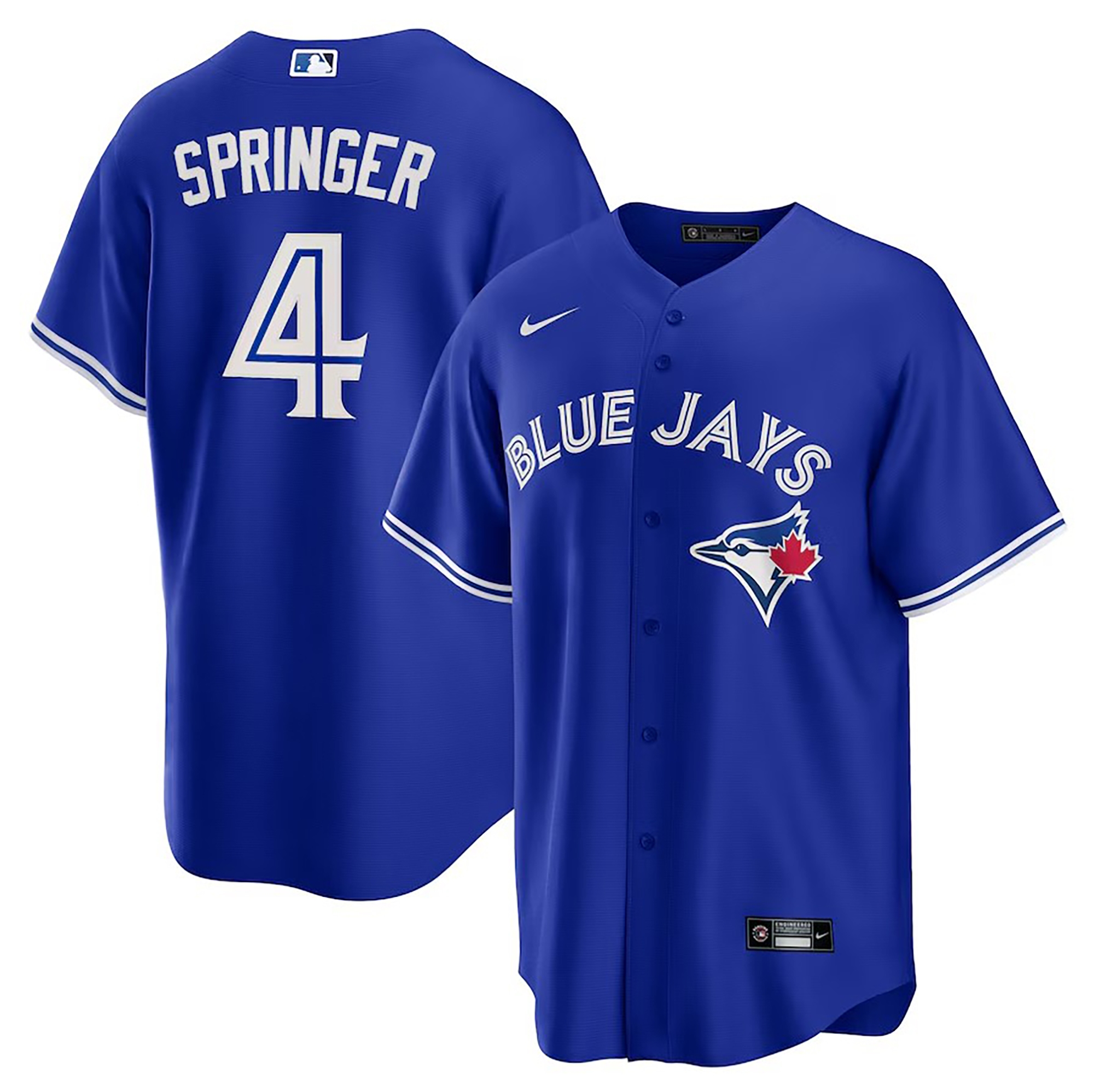 Men's Toronto Blue Jays George Springer MLB Player Jersey (royal