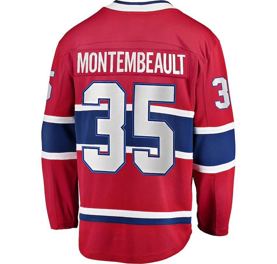 Image 713873_ALTMORE2.jpg, Product 713-873 / Price $279.99, Sam Montembeault Montreal Canadiens Fanatics Breakaway Home Jersey from Fanatics on TSC.ca's Sports department