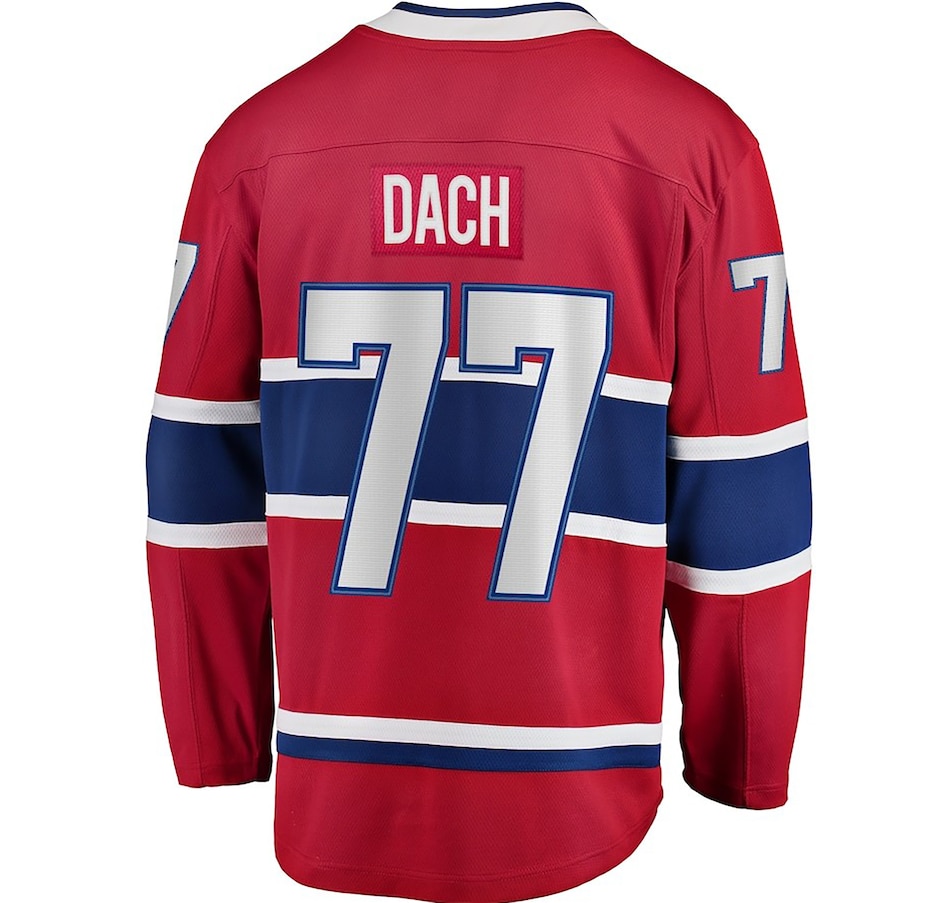 Image 713878_ALTMORE2.jpg, Product 713-878 / Price $279.99, Kirby Dach Montreal Canadiens Fanatics Breakaway Home Jersey from Fanatics on TSC.ca's Sports department