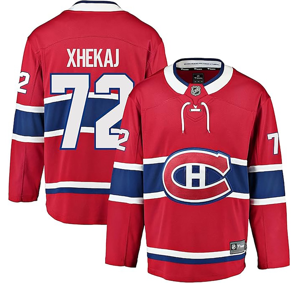 Image 713879.jpg, Product 713-879 / Price $279.99, Arber Xhekaj Montreal Canadiens Fanatics Breakaway Home Jersey from Fanatics on TSC.ca's Sports department