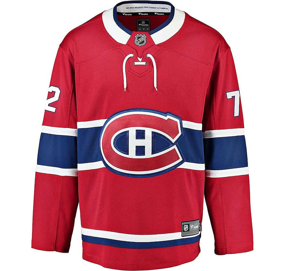 Image 713879_ALTMORE1.jpg, Product 713-879 / Price $279.99, Arber Xhekaj Montreal Canadiens Fanatics Breakaway Home Jersey from Fanatics on TSC.ca's Sports department