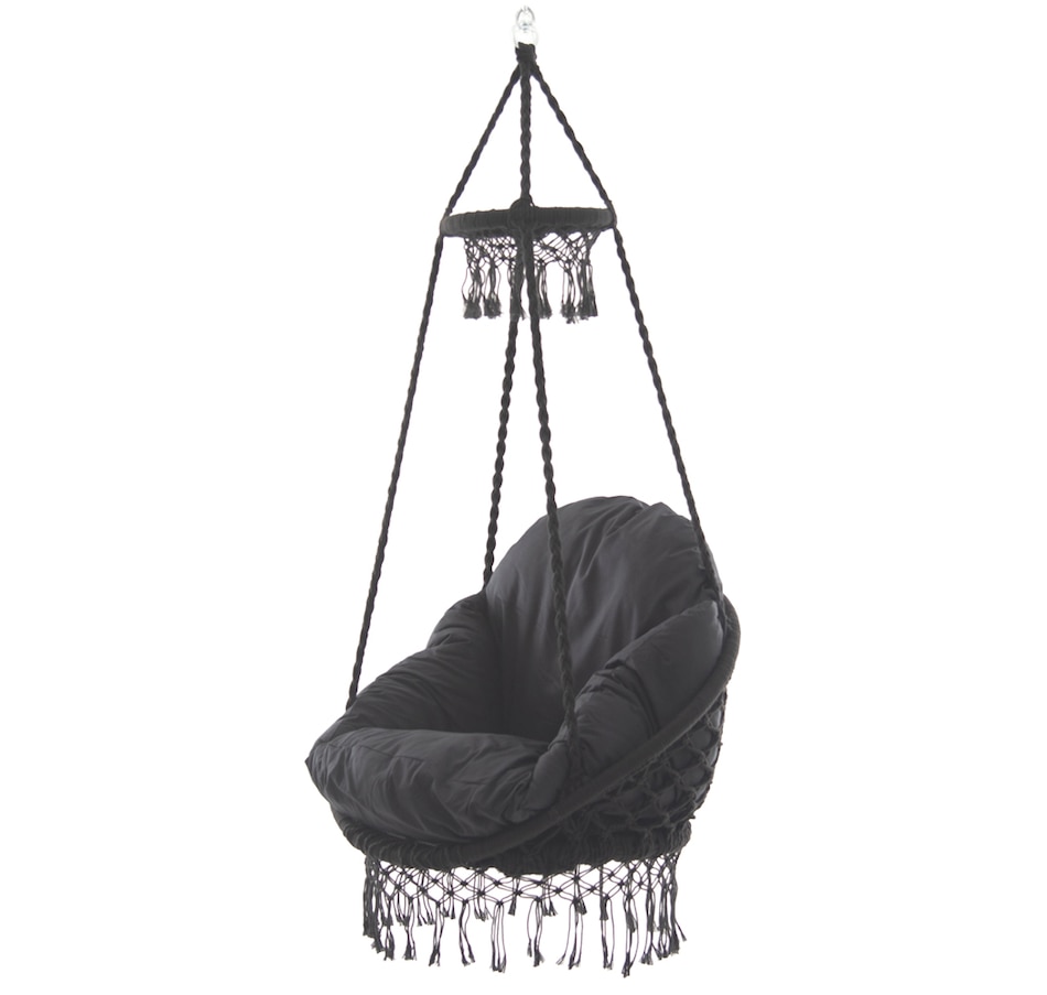 Image 713931_EC.jpg, Product 713-931 / Price $176.99, Vivere Macrame Hanging Chair from Vivere on TSC.ca's Home & Garden department