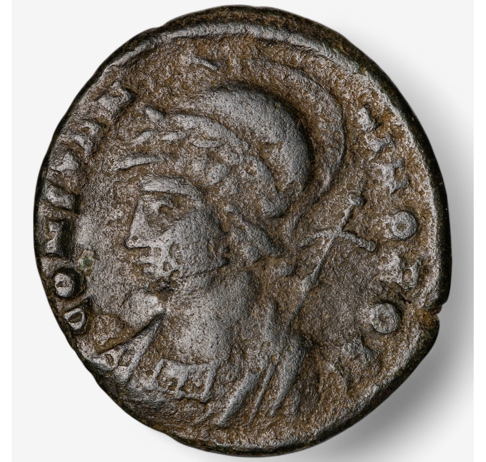 Image 713936_ALTMORE1.jpg, Product 713-936 / Price $39.95, Constantinople Commemorative Ancient Roman Bronze Coin, 330–335 CE, Average Circulated Condition from Canadian Coin & Currency on TSC.ca's Coins department
