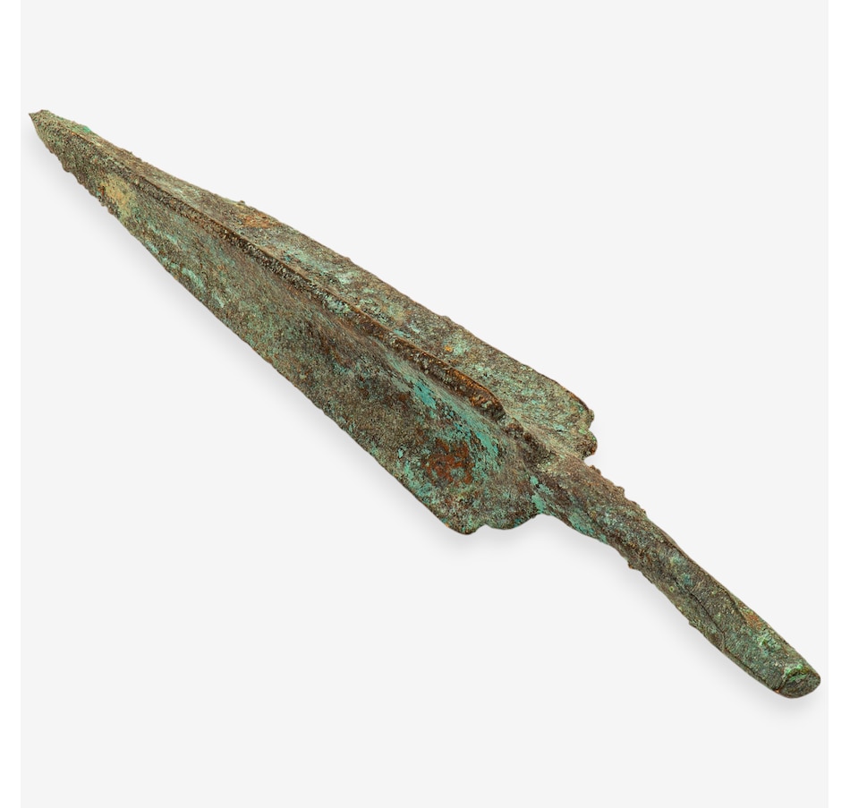 Image 713939_ALTMORE1.jpg, Product 713-939 / Price $219.95, Ancient Bronze Arrowhead 1200–600 BCE, Large Format, Three-Sided from Canadian Coin & Currency on TSC.ca's Coins department