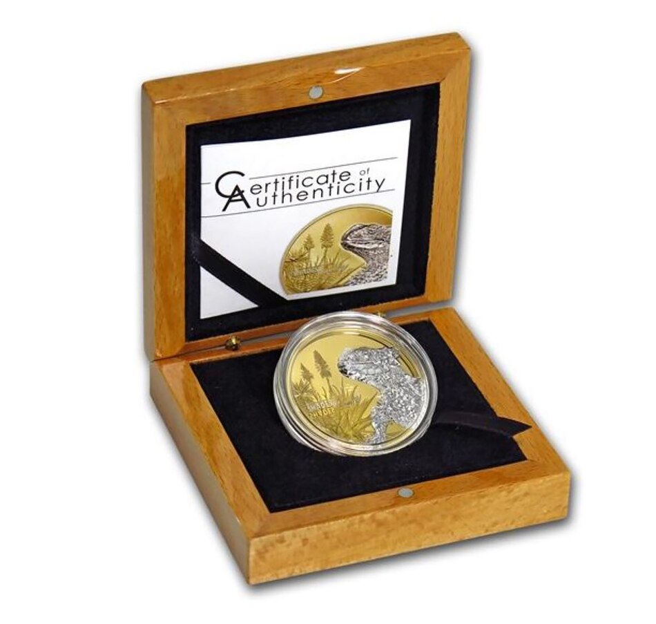 Image 713942_ALTMORE2.jpg, Product 713-942 / Price $99.95, 2018 $5 Shades of Nature Sungazer Lizard Fine Silver Coin from Canadian Coin & Currency on TSC.ca's Coins department