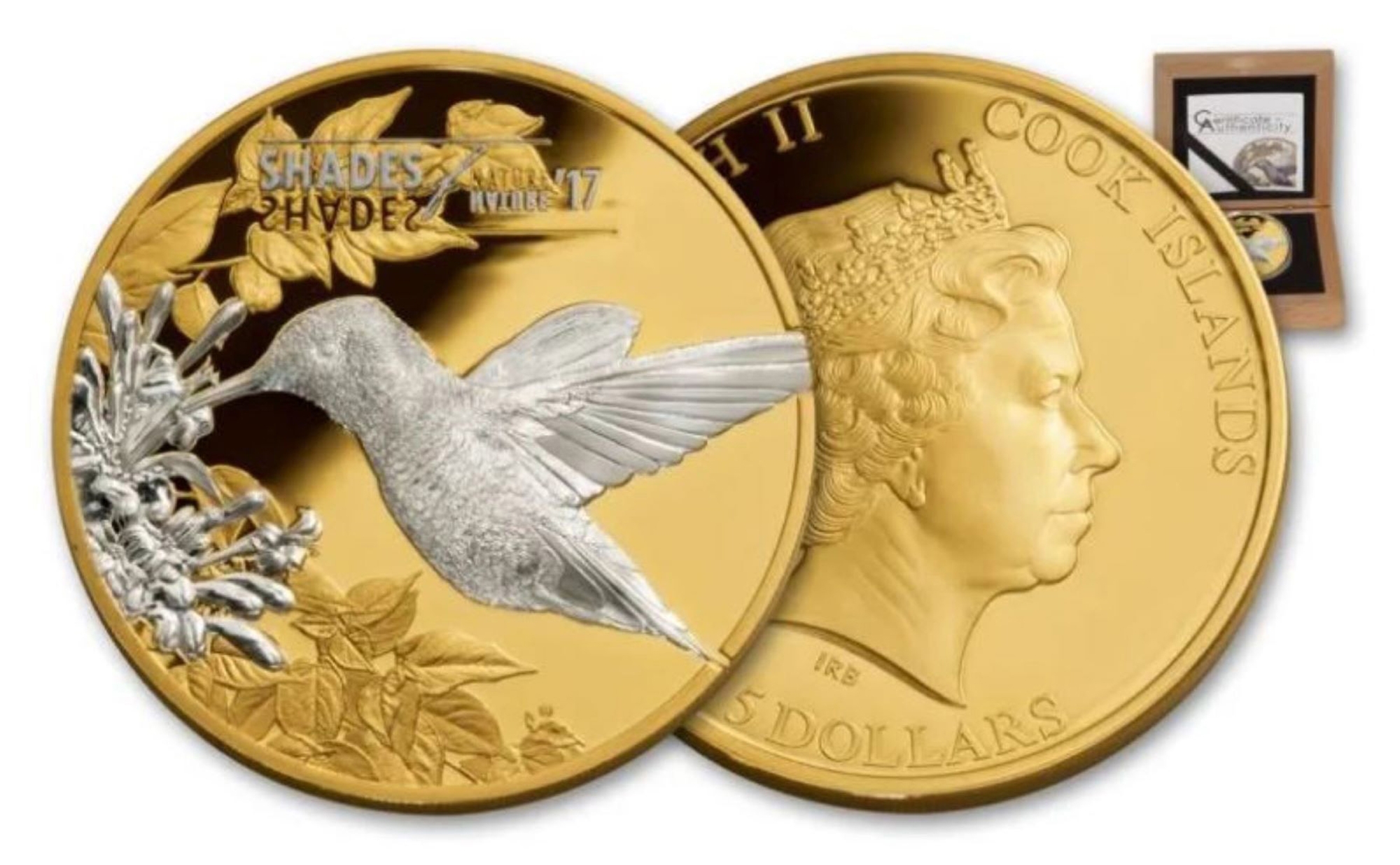 2017 $5 Shades of Nature Hummingbird Fine Silver Coin - TSC.ca