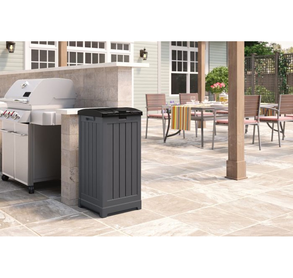 Image 713978_ALTMORE3.jpg, Product 713-978 / Price $119.99, Suncast Trash Hideaway Refuse Container from Suncast on TSC.ca's Home & Garden department