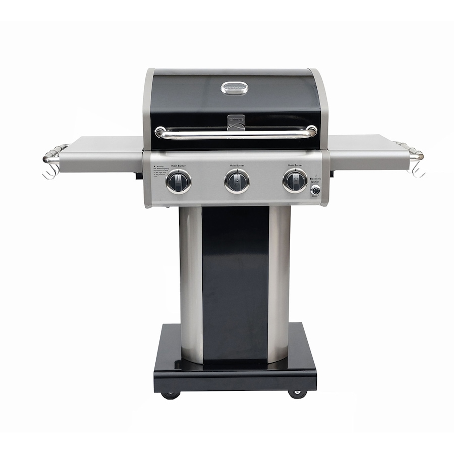 Image 714015.jpg, Product 714-015 / Price $649.99, Kenmore 3-Burner Pedestal Gas Grill from Kenmore on TSC.ca's Home & Garden department
