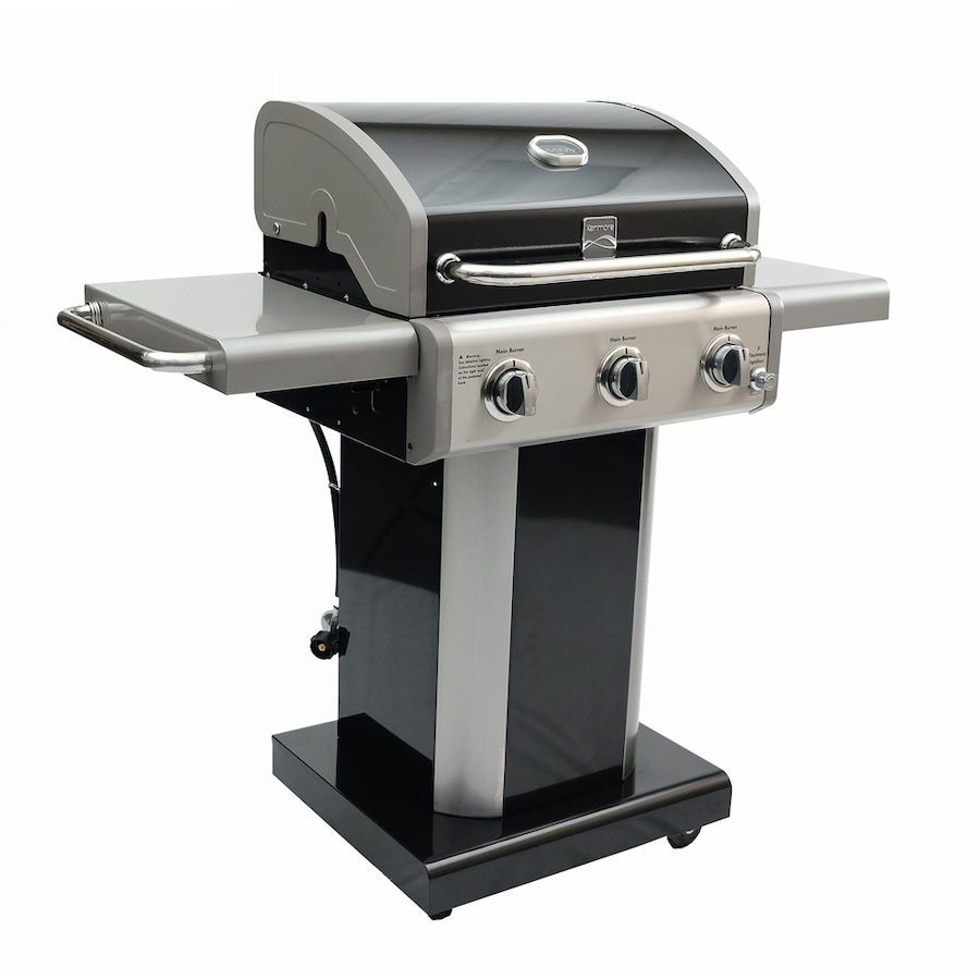 Image 714015_ALTMORE2.jpg, Product 714-015 / Price $649.99, Kenmore 3-Burner Pedestal Gas Grill from Kenmore on TSC.ca's Home & Garden department