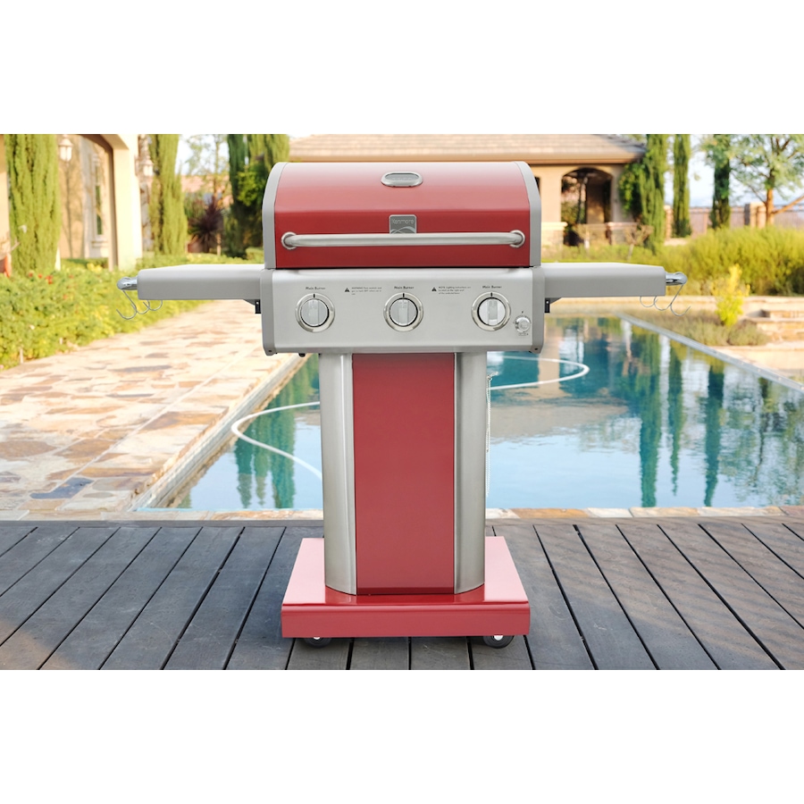 Image 714017_ALTMORE4.jpg, Product 714-017 / Price $649.99, Kenmore 3-Burner Pedestal Gas Grill from Kenmore on TSC.ca's Home & Garden department