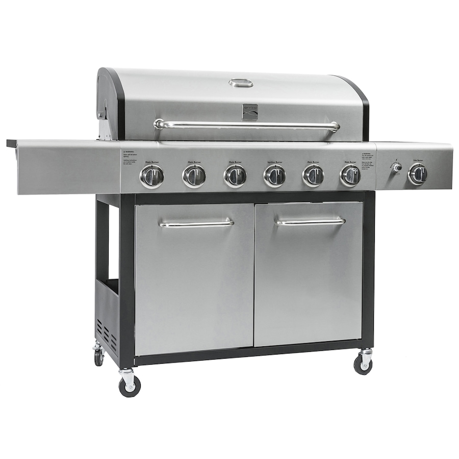 Image 714022_ALTMORE1.jpg, Product 714-022 / Price $999.99, Kenmore 6-Burner Extra Large Propane Grill Plus Side Burner from Kenmore on TSC.ca's Home & Garden department