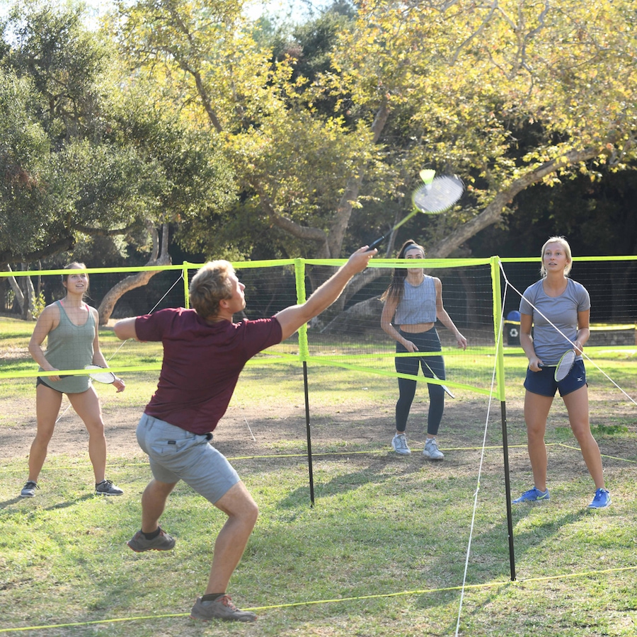 Image 714026_ALTMORE5.jpg, Product 714-026 / Price $239.99, Triumph 4-Square Volleyball/Badminton Combo from Triumph on TSC.ca's Home & Garden department
