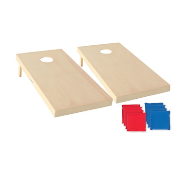 Triumph All-Wood Regulation 2x4 Cornhole Set - Includes 2 Boards and 8 Cornhole Bags