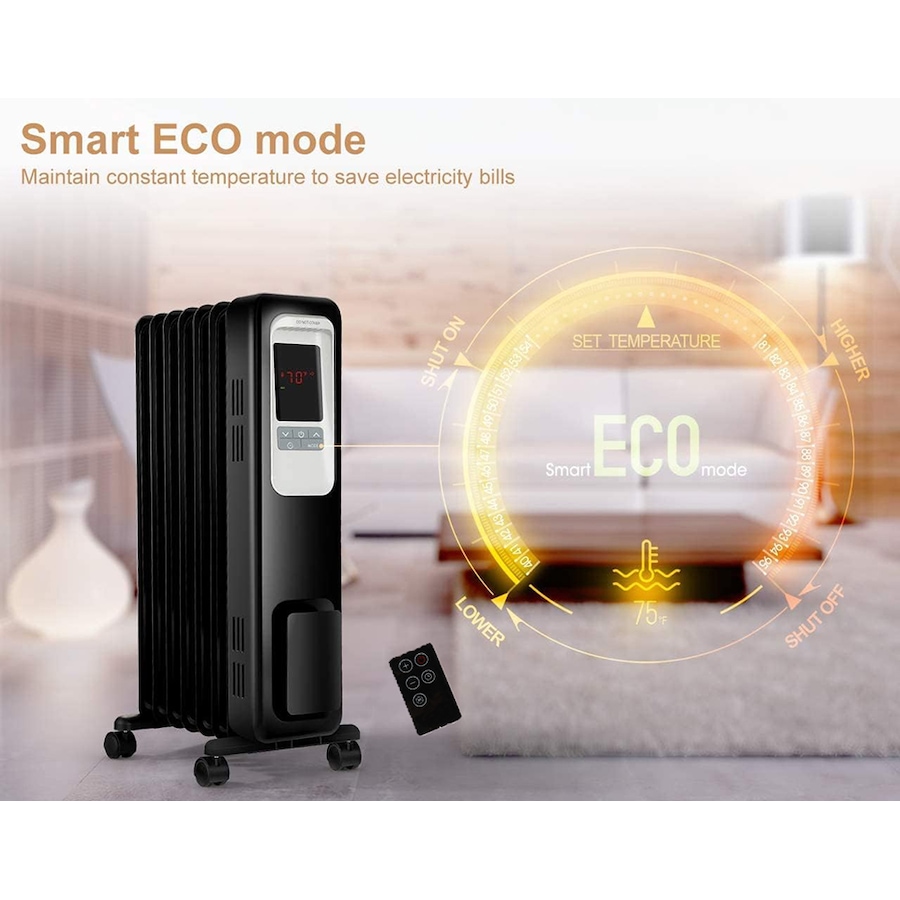 Image 714044_ALTMORE2.jpg, Product 714-044 / Price $159.99, Ecohouzng Digital Oil Filled Heater with Remote from Ecohouzng on TSC.ca's Home & Garden department