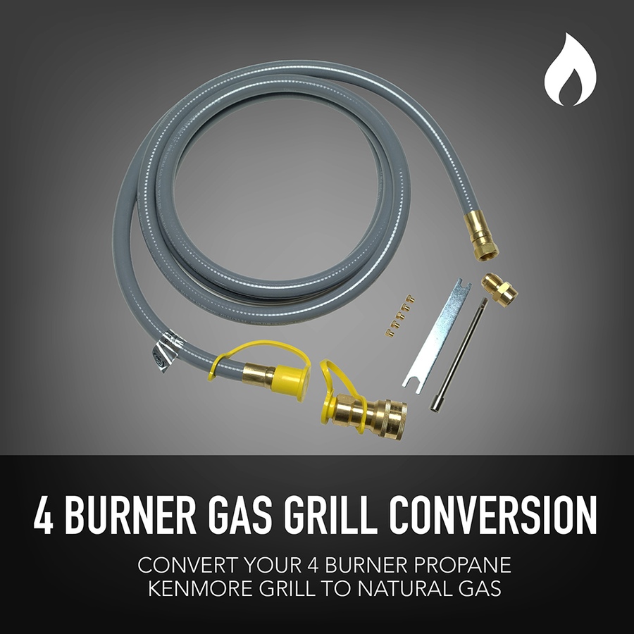 Image 714049_ALTMORE1.jpg, Product 714-049 / Price $149.99, Kenmore Natural Gas Conversion Kit for 4 Burners with Regular Side Burner from Kenmore on TSC.ca's Home & Garden department