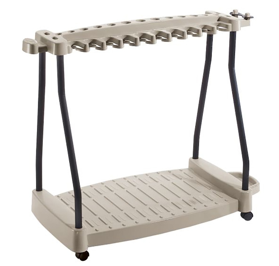 Image 714051.jpg, Product 714-051 / Price $99.99, Suncast Tool Rack with Wheels from Suncast on TSC.ca's Home & Garden department