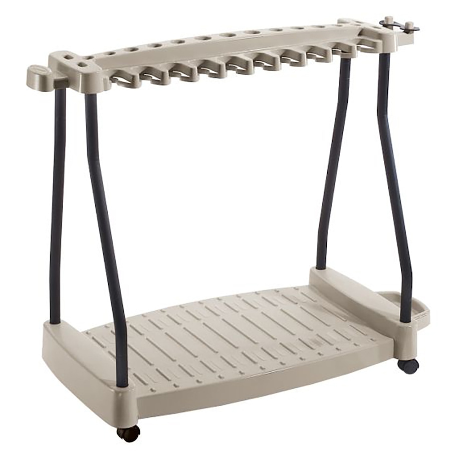 Image 714051.jpg, Product 714-051 / Price $129.99, Suncast Tool Rack with Wheels  from Suncast on TSC.ca's Home & Garden department