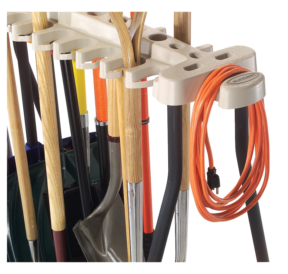 Image 714051_ALTMORE3.jpg, Product 714-051 / Price $99.99, Suncast Tool Rack with Wheels from Suncast on TSC.ca's Home & Garden department