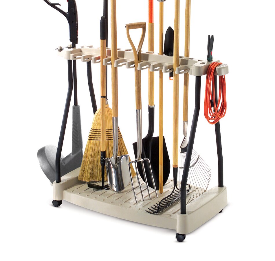 Image 714051_ALTMORE5.jpg, Product 714-051 / Price $99.99, Suncast Tool Rack with Wheels from Suncast on TSC.ca's Home & Garden department