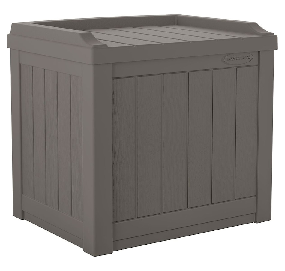 Image 714053.jpg, Product 714-053 / Price $89.99, Suncast 22-Gallon Small Deck Box with Storage Seat from Suncast on TSC.ca's Home & Garden department