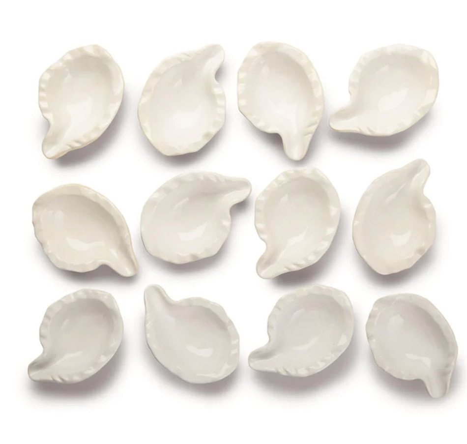 Image 714057.jpg, Product 714-057 / Price $84.99, Outset Grillware Ceramic Oyster Shells (Set of 12) from Outset Grillware on TSC.ca's Home & Garden department