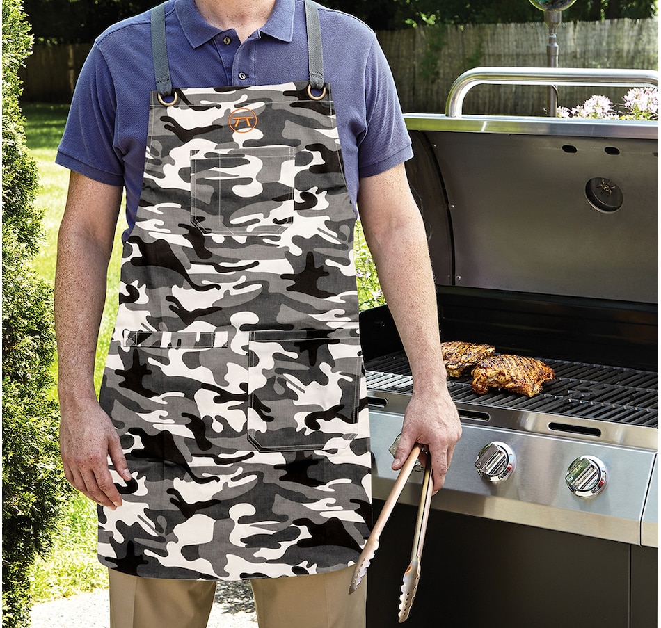 Image 714069_ALTMORE1.jpg, Product 714-069 / Price $65.49, Outset Grillware Camo Apron from Outset Grillware on TSC.ca's Home & Garden department
