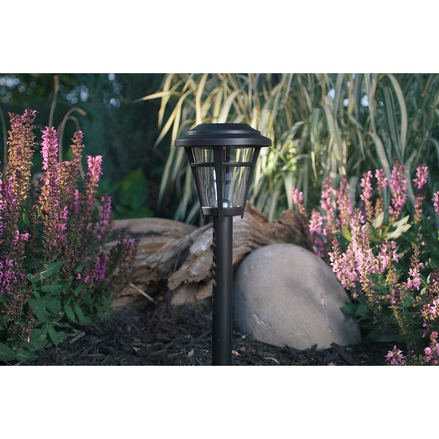Image 714099_ALTMORE1.jpg, Product 714-099 / Price $26.99, Fusion Moonrays Solar Black Pathway Lights (4-pack)  from Fusion/Moonrays on TSC.ca's Home & Garden department