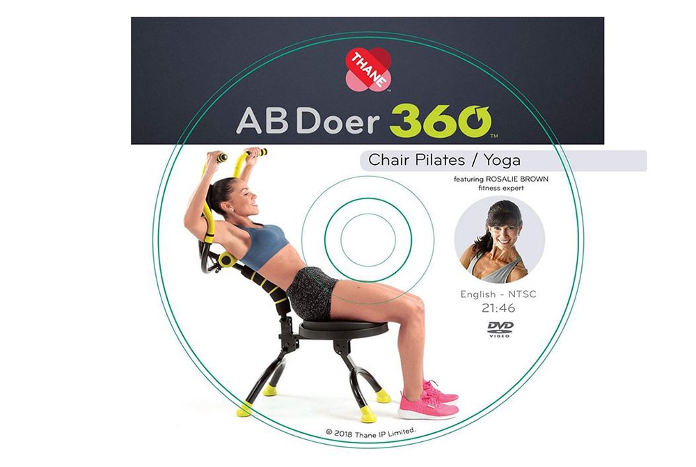 Health Fitness Exercise Fitness DVD Ab Doer 360 Workout