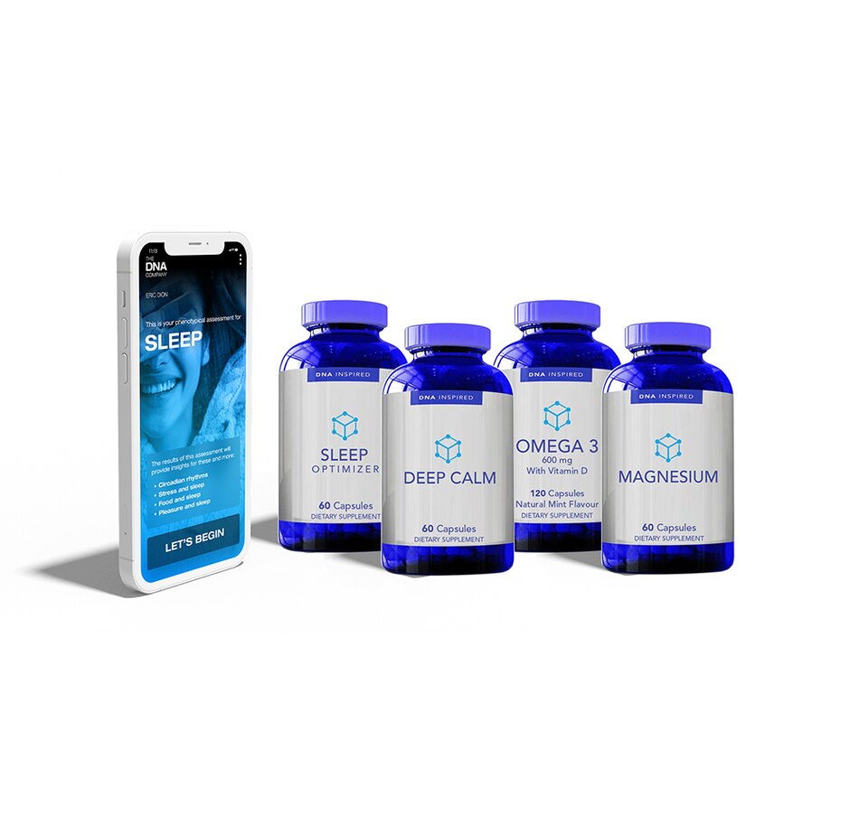 Image 714197.jpg, Product 714-197 / Price $162.00, The DNA Company Sleep Bundle from The DNA Company on TSC.ca's Health & Fitness department