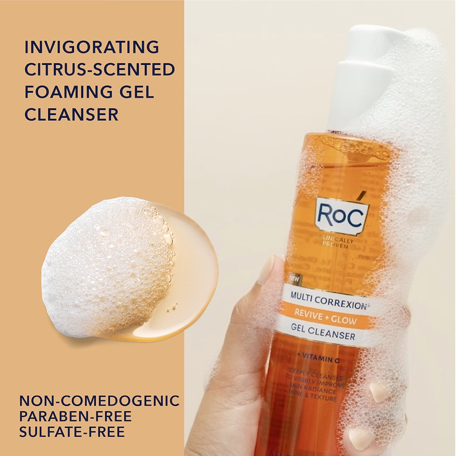 Image 714236_ALTMORE3.jpg, Product 714-236 / Price $17.99, Roc Multi Correxion Revive + Glow Gel Cleanser 177ml from RoC Skincare on TSC.ca's Beauty department