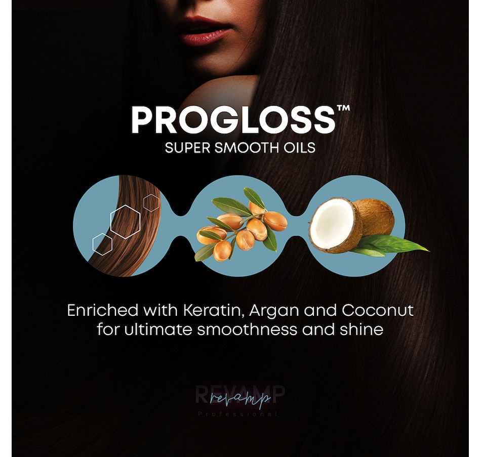 Image 714242_ALTMORE14.jpg, Product 714-242 / Price $139.99, Revamp Progloss Steamcare Ceramic Hair Straightener from Revamp on TSC.ca's Beauty department