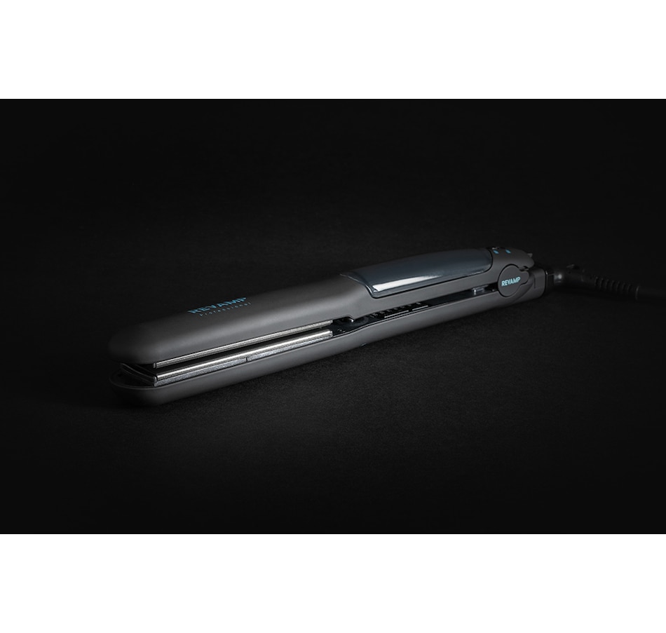 Image 714242_ALTMORE6.jpg, Product 714-242 / Price $139.99, Revamp Progloss Steamcare Ceramic Hair Straightener from Revamp on TSC.ca's Beauty department