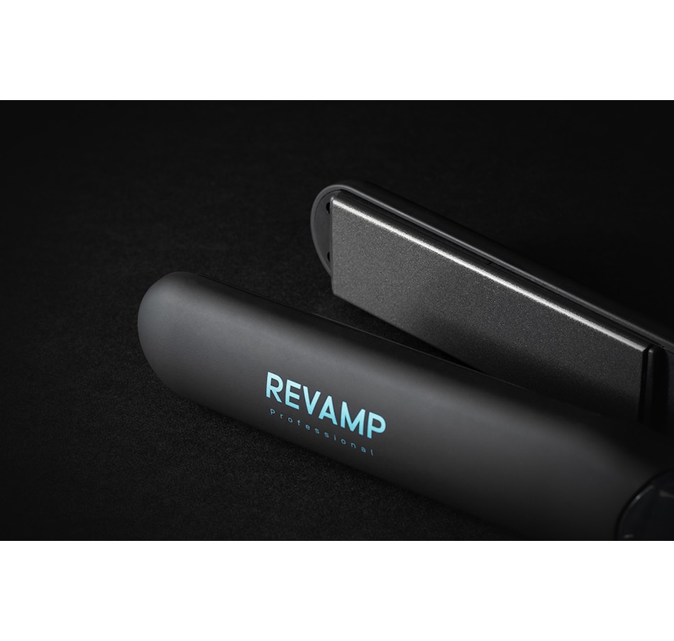 Image 714242_ALTMORE7.jpg, Product 714-242 / Price $139.99, Revamp Progloss Steamcare Ceramic Hair Straightener from Revamp on TSC.ca's Beauty department